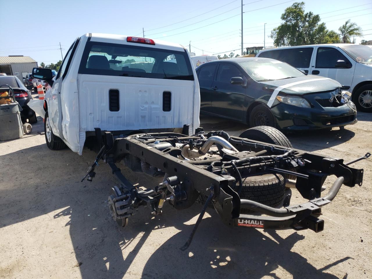 Photo 3 from auction – 2021 CHEVROLET SILVERADO with VIN 3GCNWAEF2MG220023