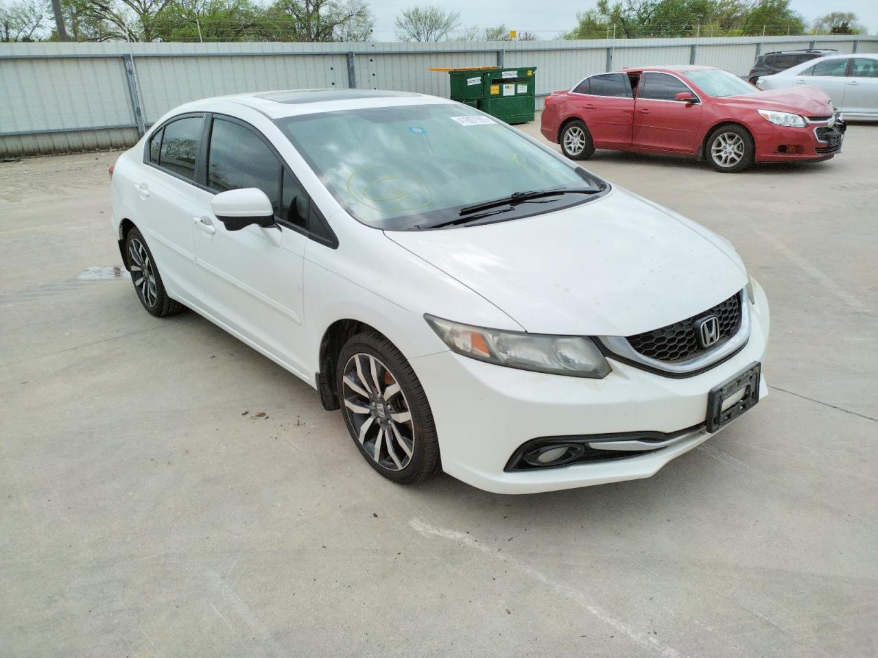 Photo 9 from auction – 2014 HONDA CIVIC EXL with VIN 19XFB2F9XEE010068