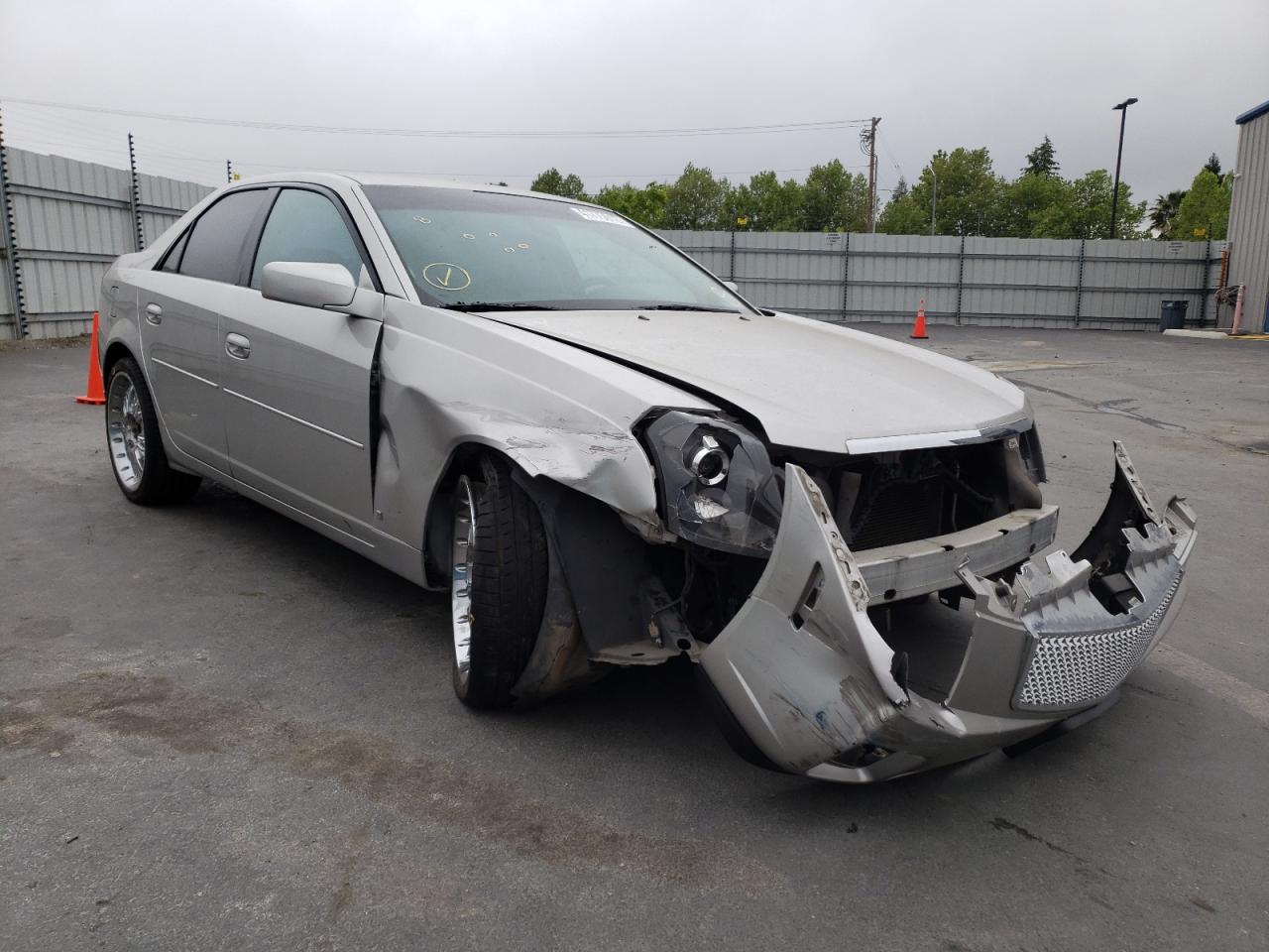 CADILLAC CTS 2007 with VIN 1G6DM57T070105556 - Photo from auction