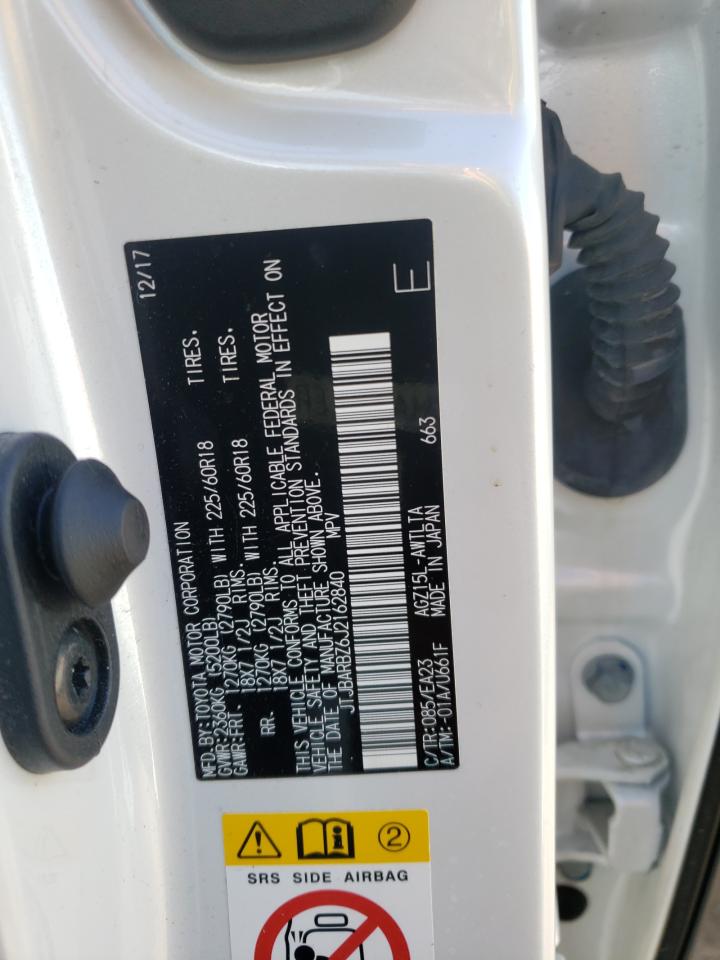 Photo 10 from auction – 2018 LEXUS NX 300 BAS with VIN JTJBARBZ6J2162840