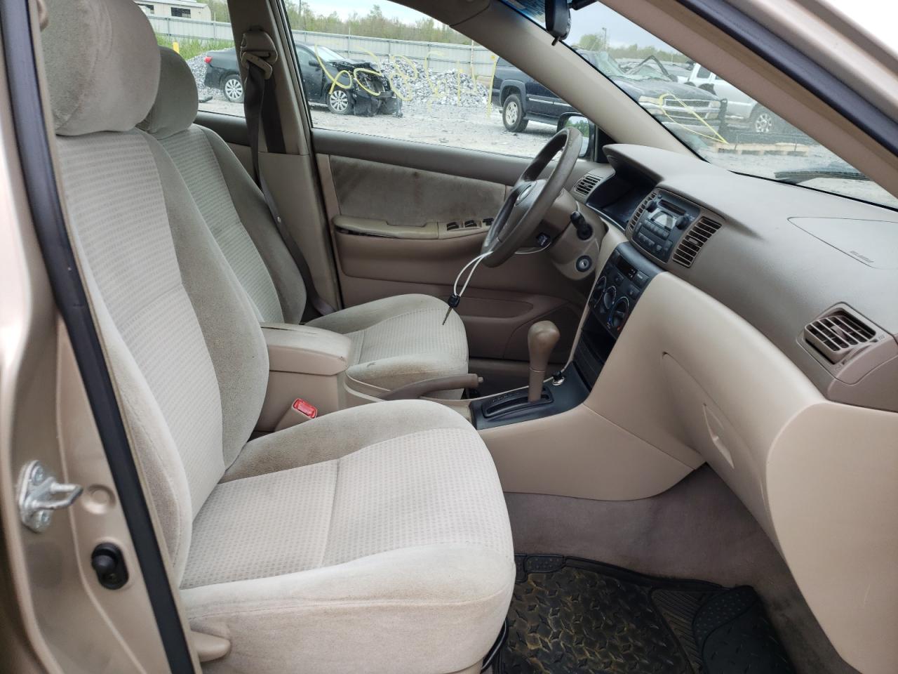 Photo 5 from auction – 2005 TOYOTA COROLLA CE with VIN 2T1BR32EX5C476438