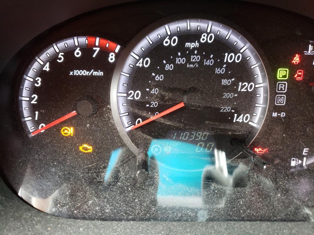 Photo 8 from auction – 2010 MAZDA 5 with VIN JM1CR2W35A0388358