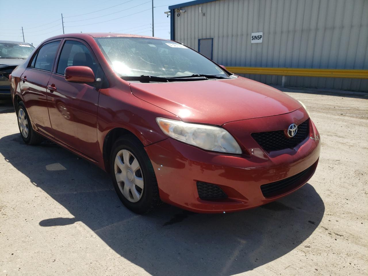 TOYOTA COROLLA BA 2010 with VIN JTDBU4EE8AJ083360 - Photo from auction