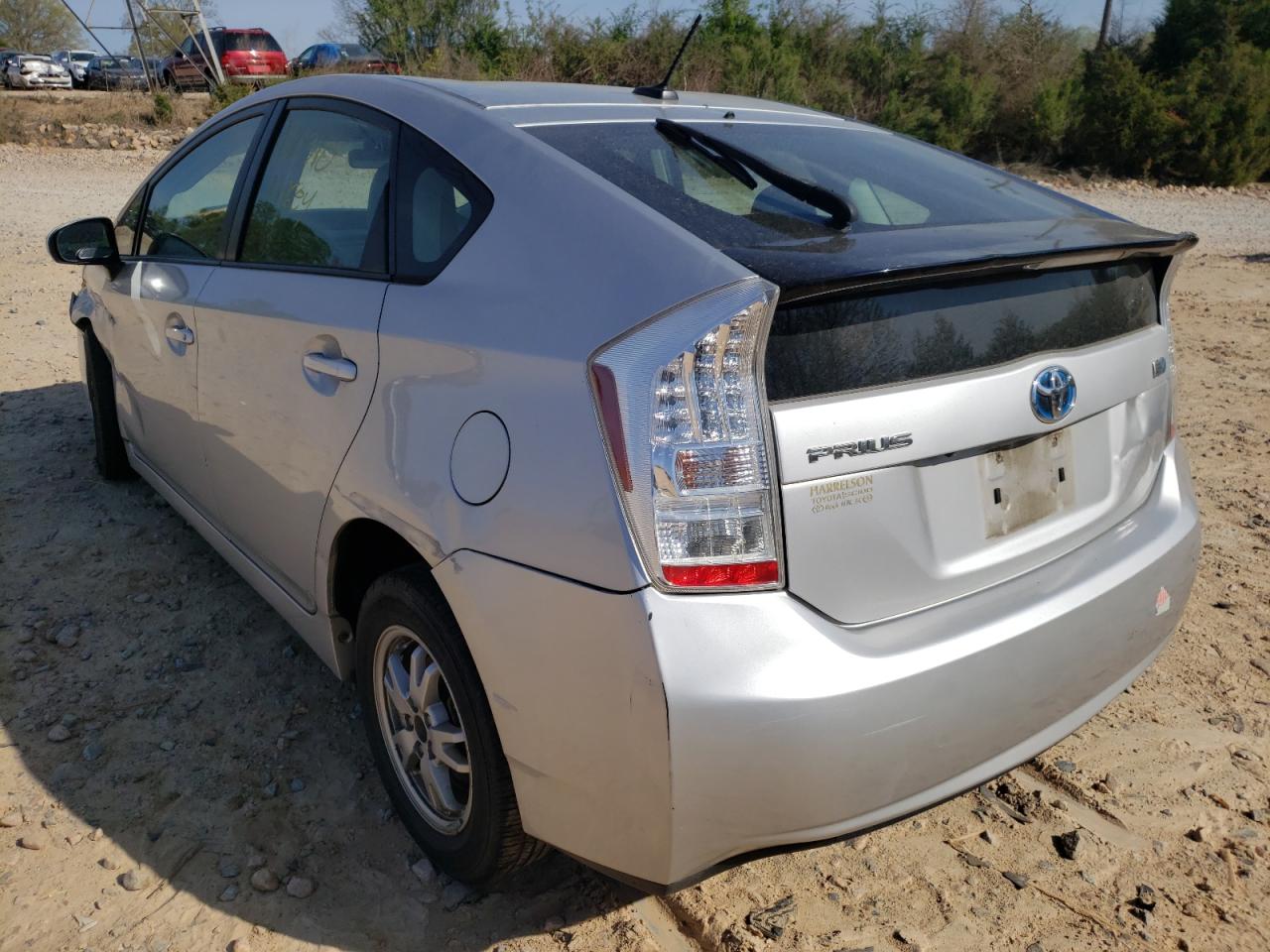 Photo 3 from auction – 2010 TOYOTA PRIUS with VIN JTDKN3DU9A0011220