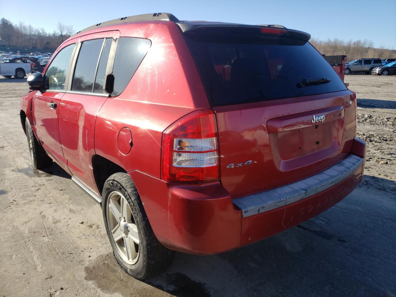 Photo 3 from auction – 2007 JEEP COMPASS with VIN 1J8FF47W97D422788