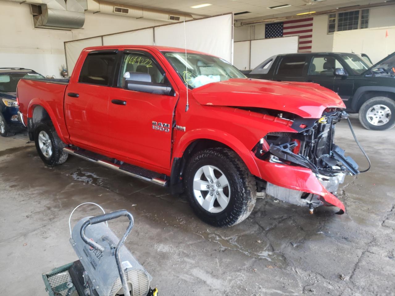 RAM 1500 SLT 2016 with VIN 1C6RR7LT3GS214773 - Photo from auction