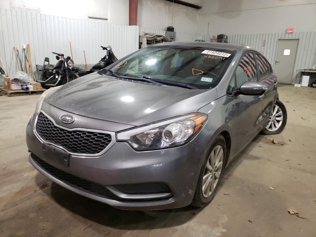 Photo 2 from auction – 2016 KIA FORTE LX with VIN KNAFX4A63G5502091