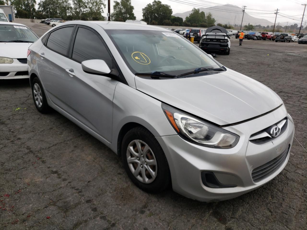 HYUNDAI ACCENT GLS 2014 with VIN KMHCT4AE7EU677693 - Photo from auction