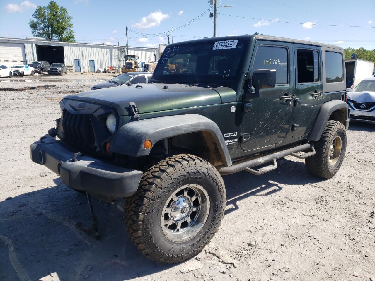 Photo 2 from auction – 2012 JEEP WRANGLER U with VIN 1C4BJWDG5CL118287
