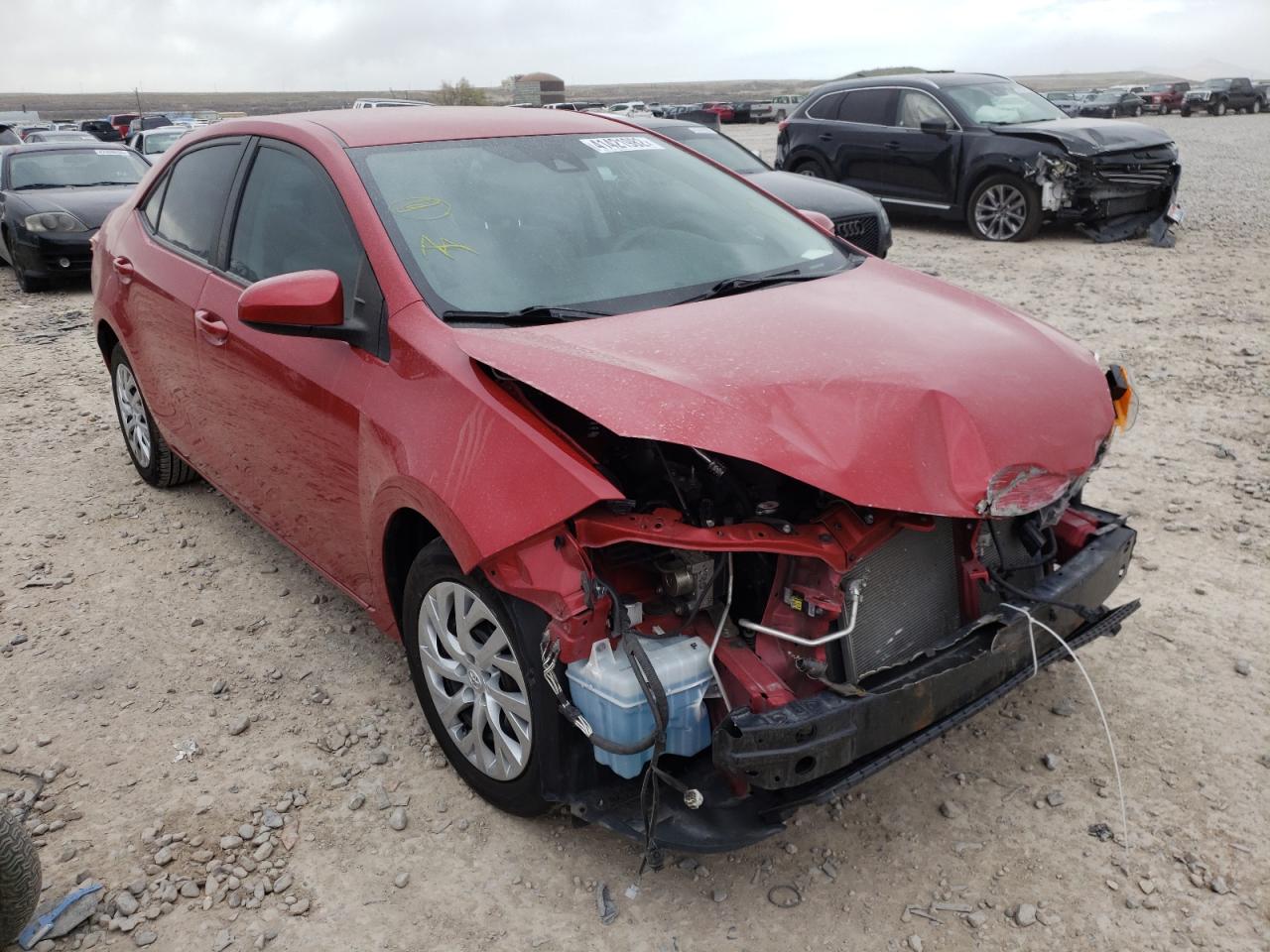 TOYOTA COROLLA L 2018 with VIN 2T1BURHE8JC992865 - Photo from auction