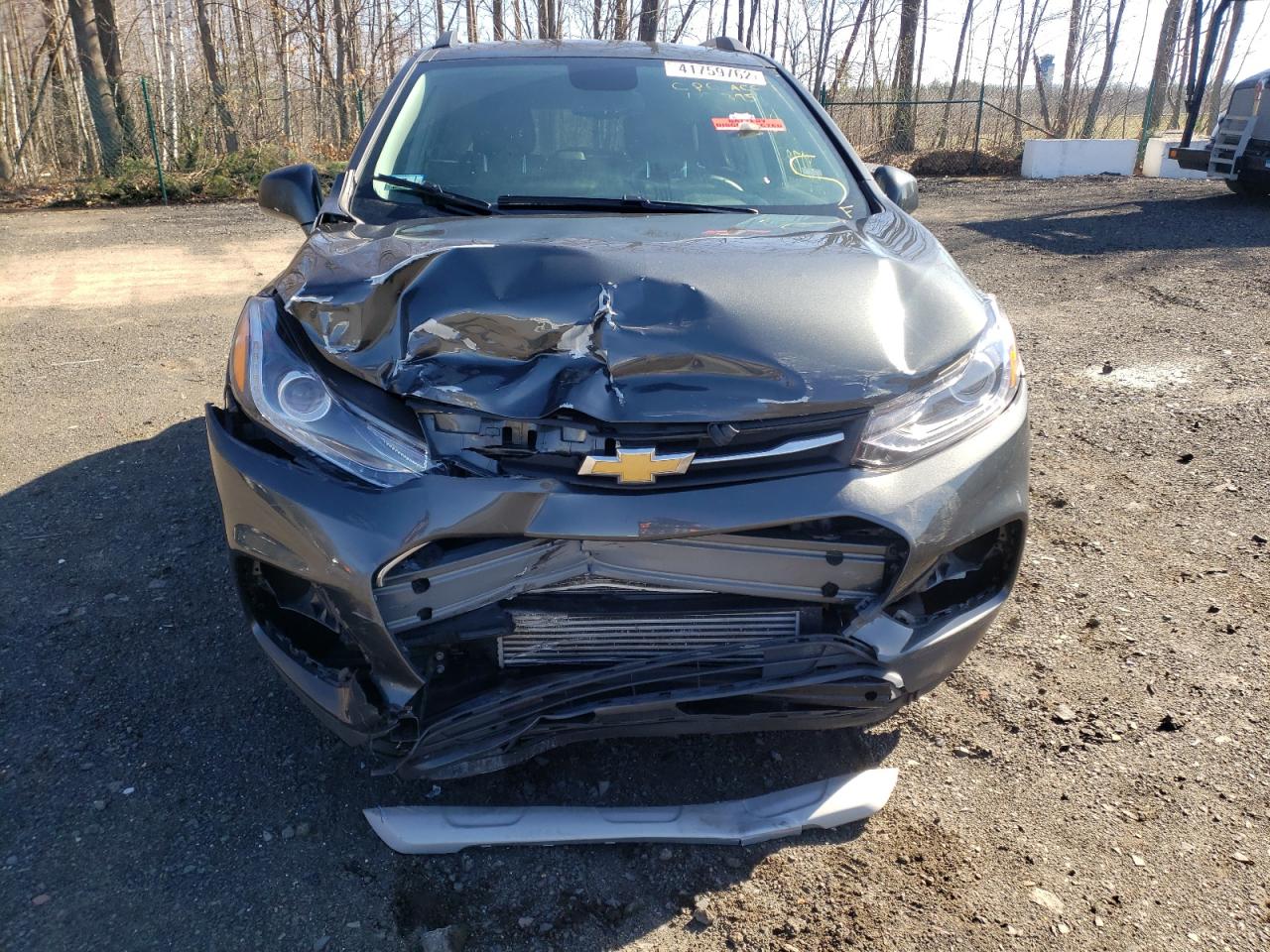 Photo 9 from auction – 2020 CHEVROLET TRAX 1LT with VIN 3GNCJLSB0LL270760