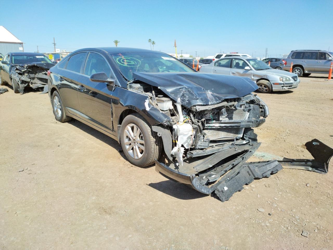 Photo 1 from auction – 2017 HYUNDAI SONATA SE with VIN 5NPE24AF6HH480232