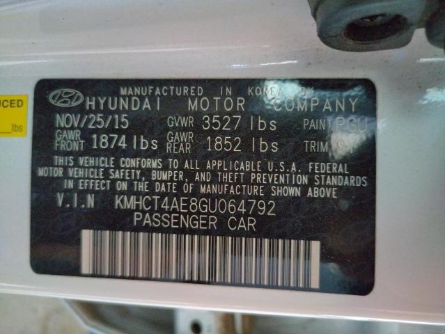 Photo 10 from auction – 2016 HYUNDAI ACCENT SE with VIN KMHCT4AE8GU064792