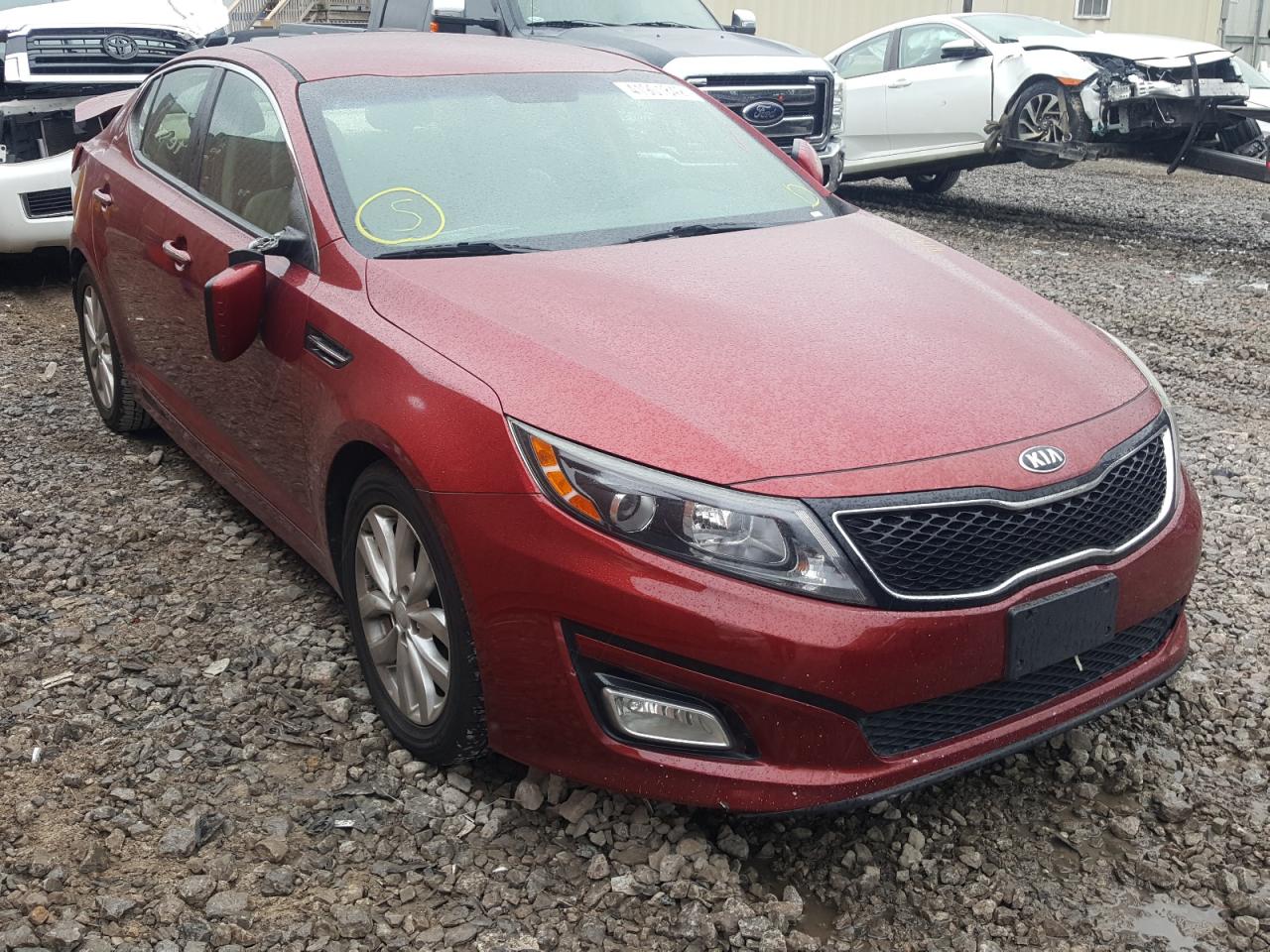 Photo 1 from auction – 2014 KIA OPTIMA LX with VIN 5XXGM4A77EG345585