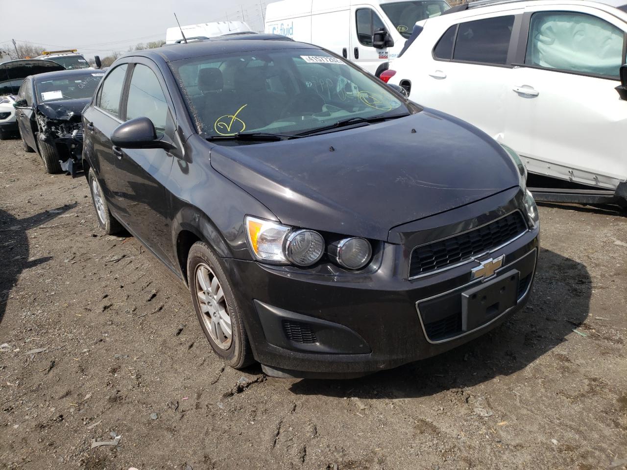 CHEVROLET SONIC LT 2014 with VIN 1G1JC5SB4E4179806 - Photo from auction