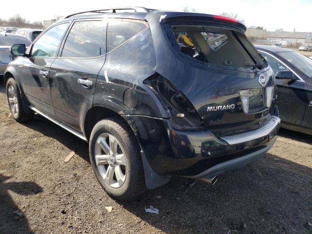 Photo 3 from auction – 2007 NISSAN MURANO SL with VIN JN8AZ08WX7W618151