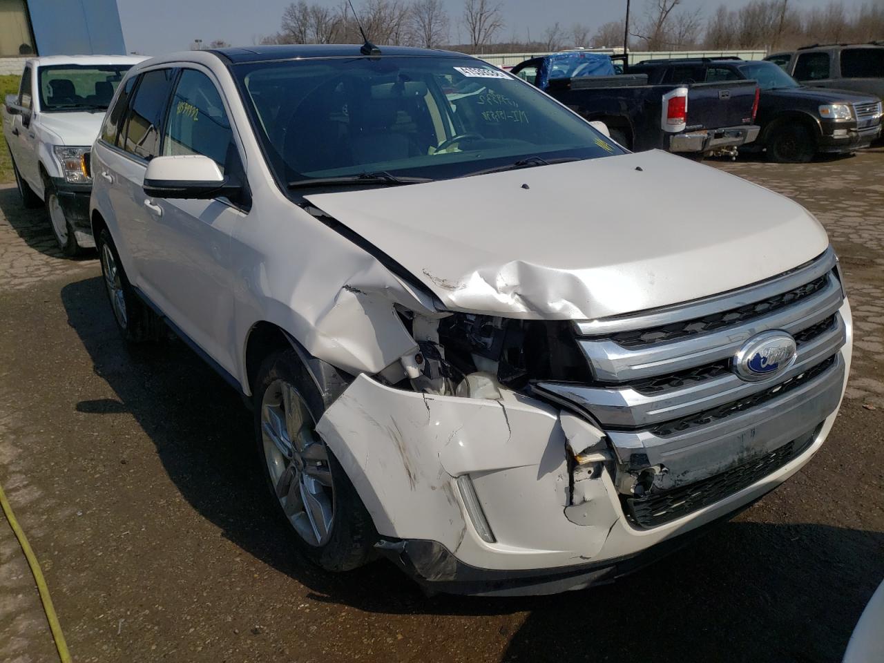 FORD EDGE LIMIT 2013 with VIN 2FMDK3KCXDBB78230 - Photo from auction