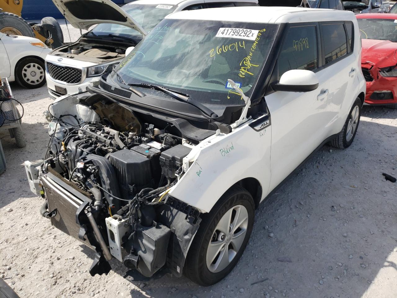 Photo 2 from auction – 2016 KIA SOUL with VIN KNDJN2A28G7266014