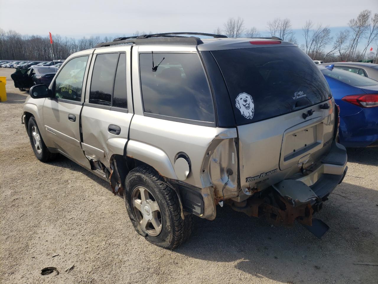 Photo 3 from auction – 2003 CHEVROLET TRAILBLAZE with VIN 1GNDT13S532247204