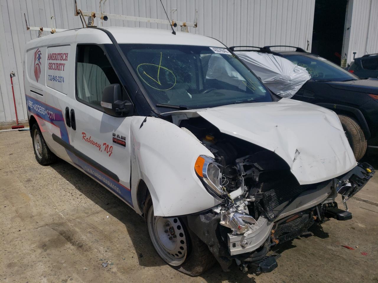RAM PROMASTER 2017 with VIN ZFBERFABXH6H18118 - Photo from auction