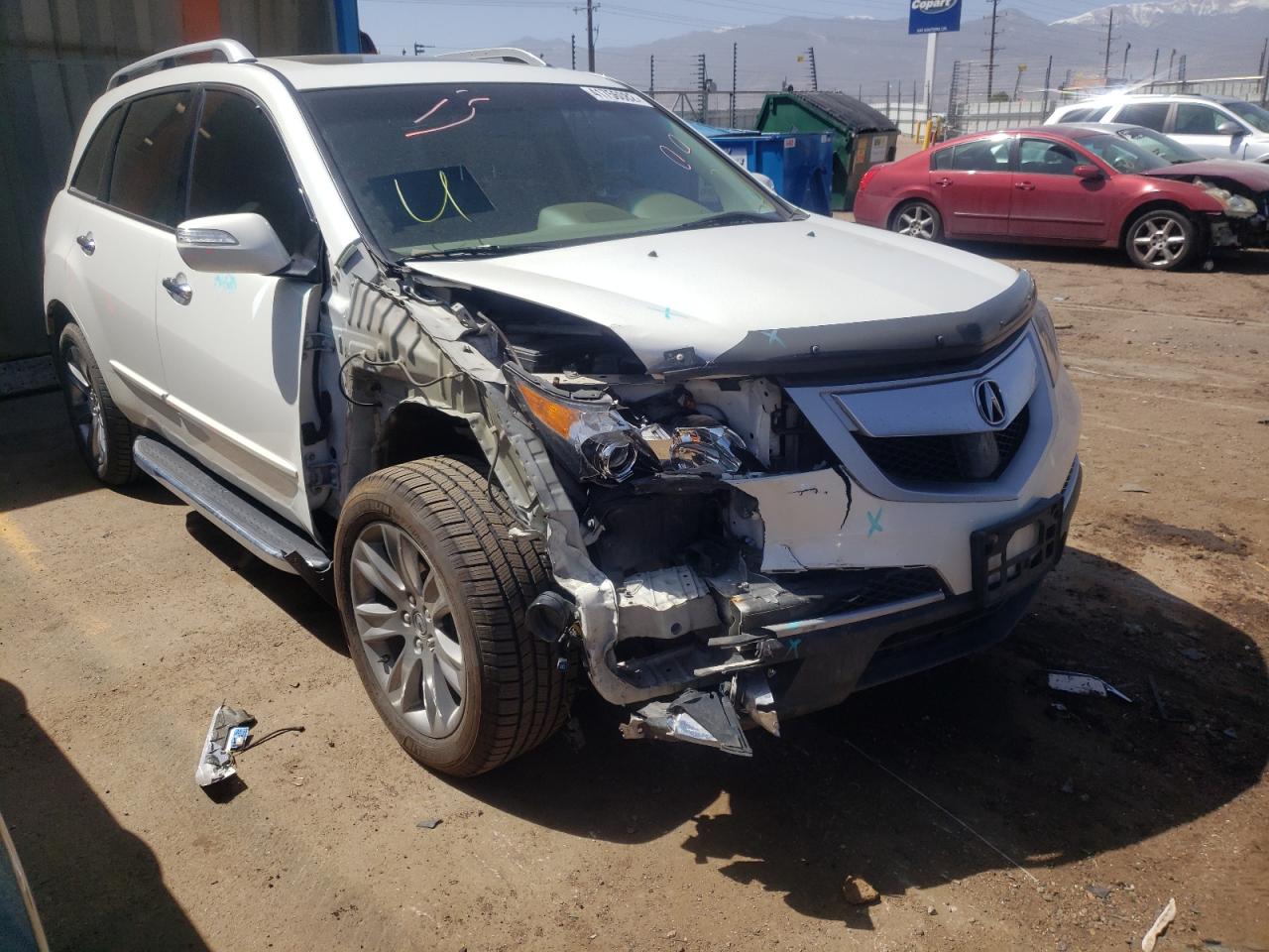 Photo 9 from auction – 2012 ACURA MDX ADVANC with VIN 2HNYD2H88CH517604