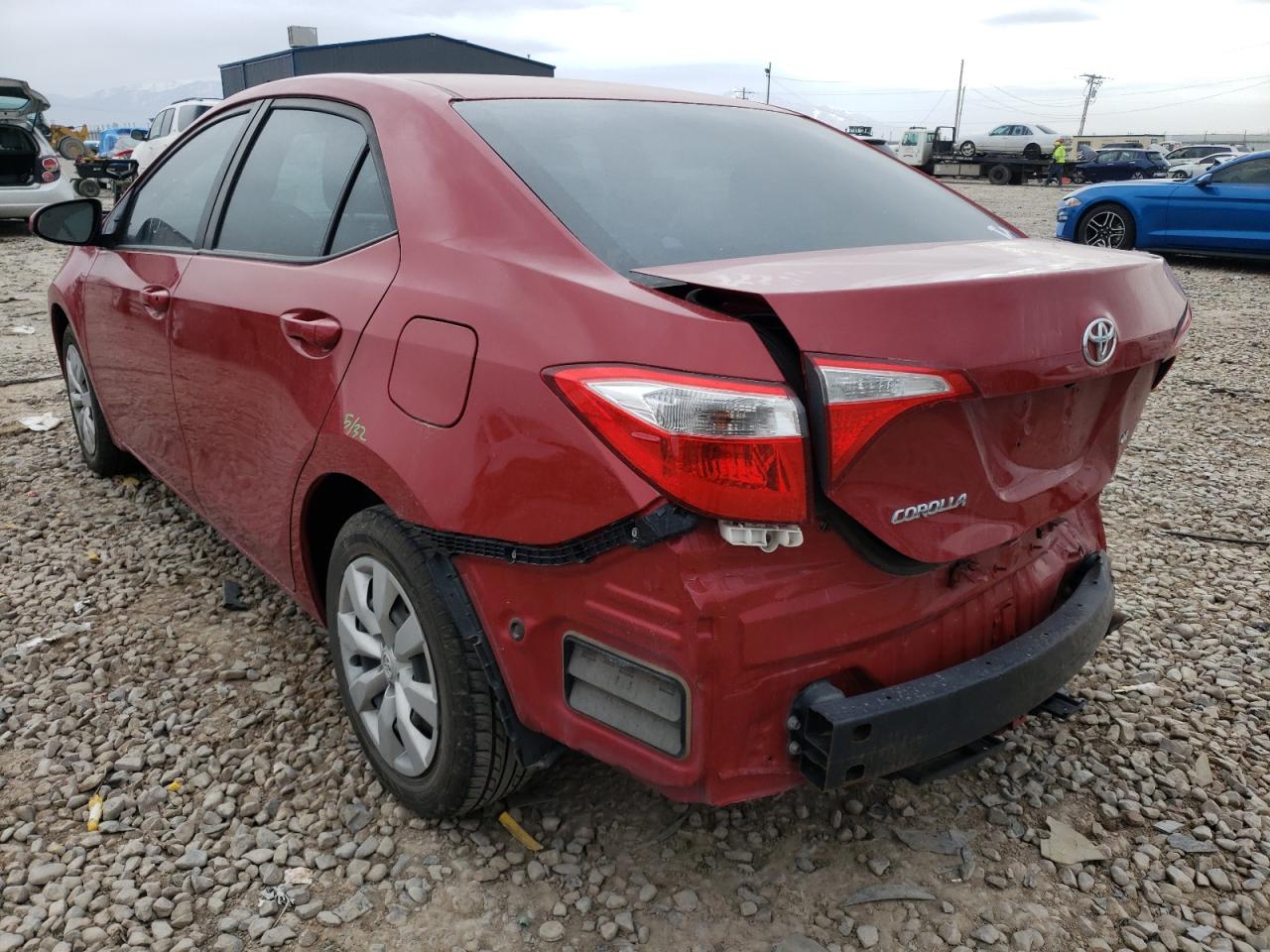 Photo 3 from auction – 2014 TOYOTA COROLLA L with VIN 5YFBURHE6EP144070