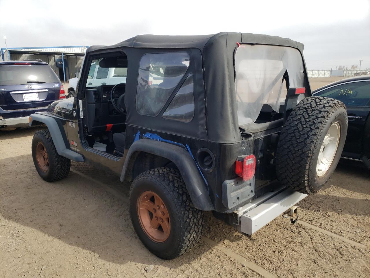 Photo 3 from auction – 2006 JEEP WRANGLER X with VIN 1J4FA39S56P770668