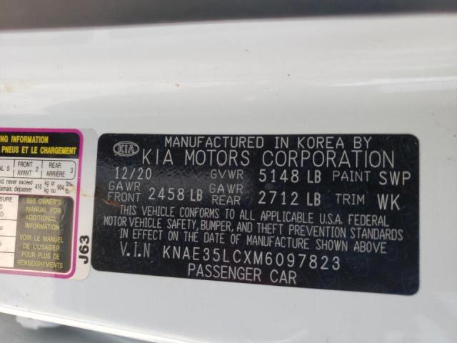 Photo 10 from auction – 2021 KIA STINGER GT with VIN KNAE35LCXM6097823