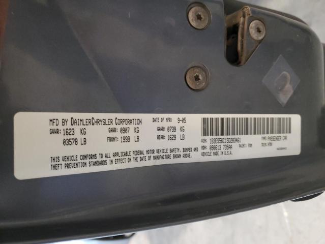 Photo 10 from auction – 2005 DODGE NEON SXT with VIN 1B3ES56C15D283461