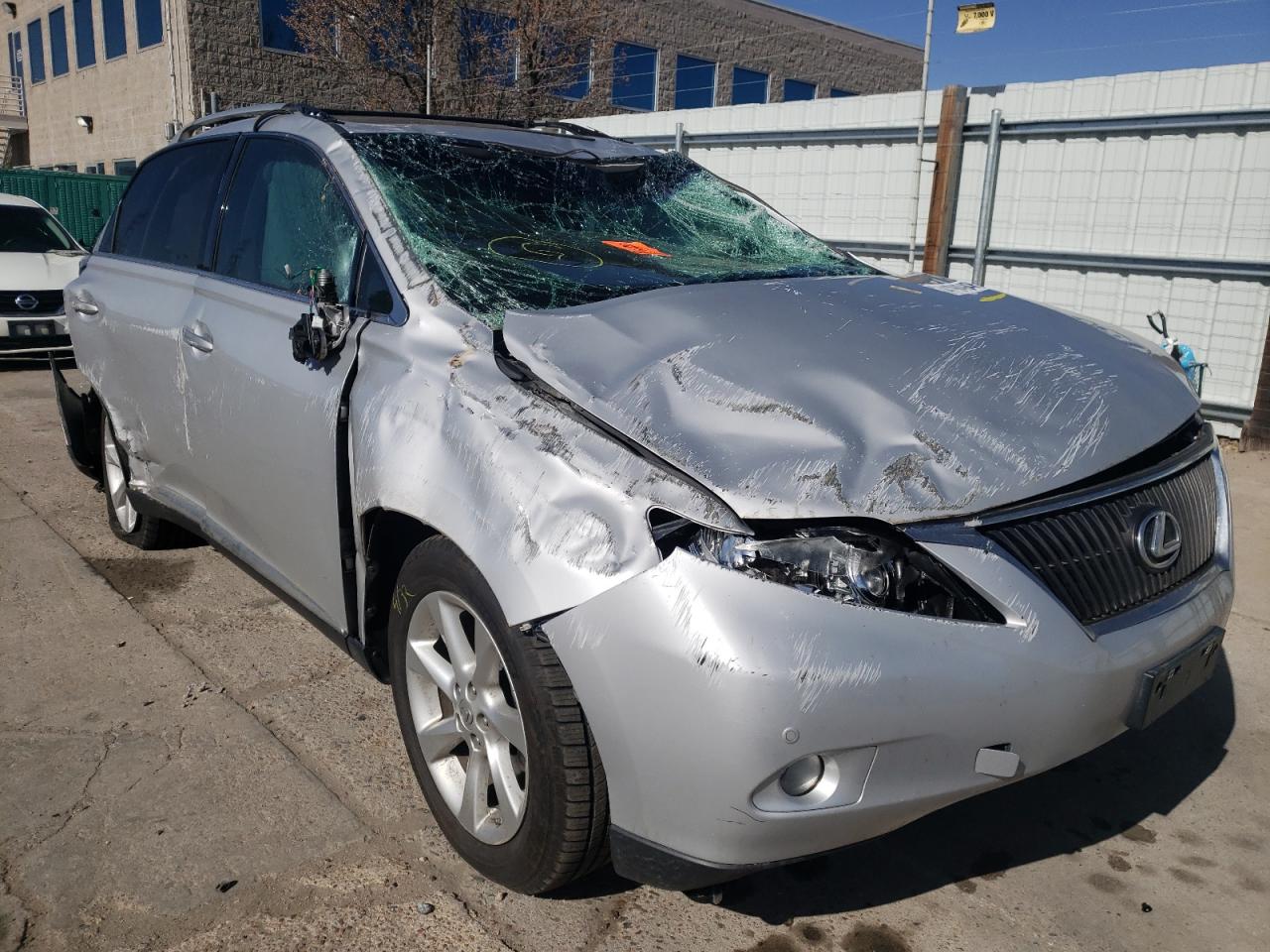 LEXUS RX 350 2011 with VIN 2T2BK1BA6BC107329 - Photo from auction