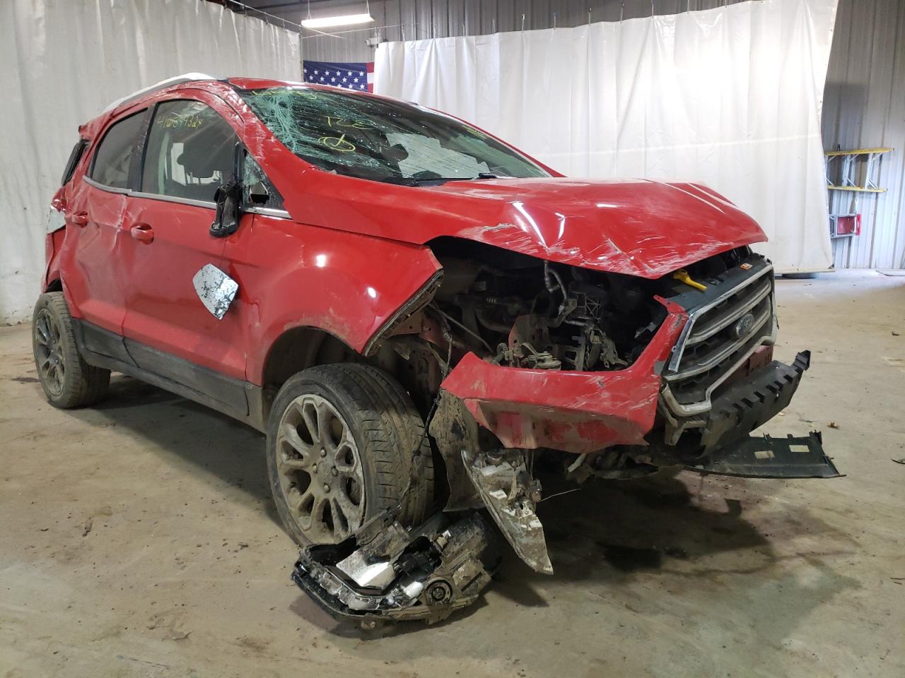 FORD ECOSPORT T 2019 with VIN MAJ6S3KL4KC274371 - Photo from auction