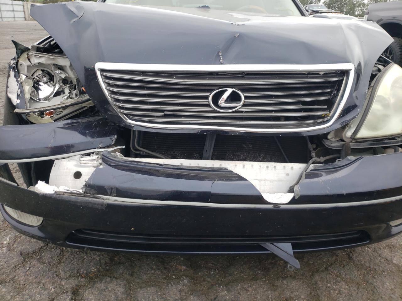 Photo 9 from auction – 2001 LEXUS LS 430 with VIN JTHBN30F010037470