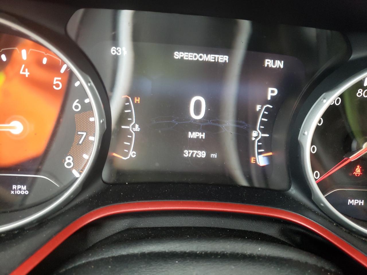 Photo 8 from auction – 2019 JEEP COMPASS TR with VIN 3C4NJDDB6KT600095