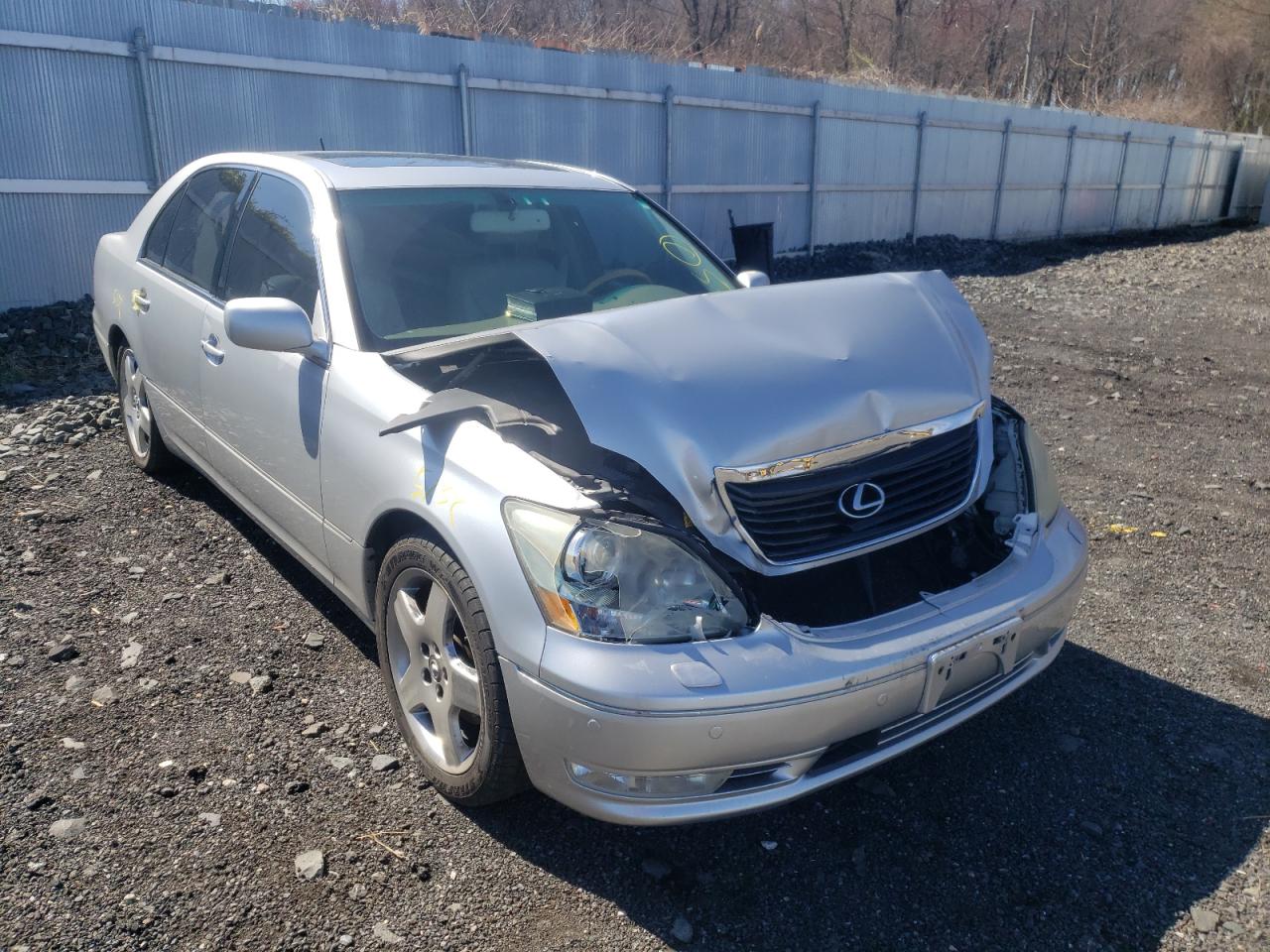 LEXUS LS 430 2005 with VIN JTHBN36F850178980 - Photo from auction