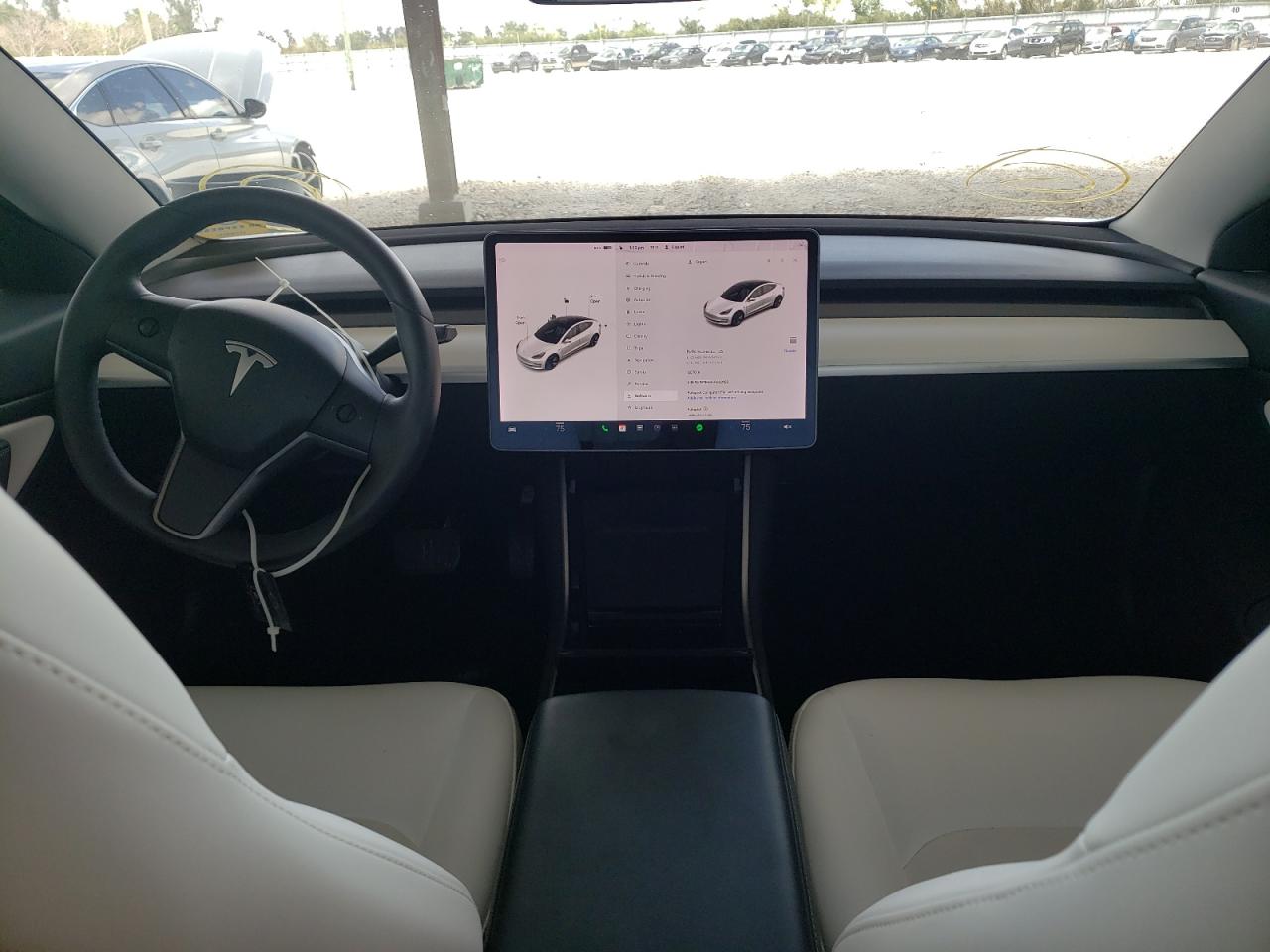 Photo 9 from auction – 2020 TESLA MODEL 3 with VIN 5YJ3E1EB4LF622122