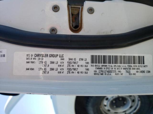 صورة رقم 10 من المزاد - 2011 DODGE RAM 1500 مع VIN 1D7RV1GT4BS557375