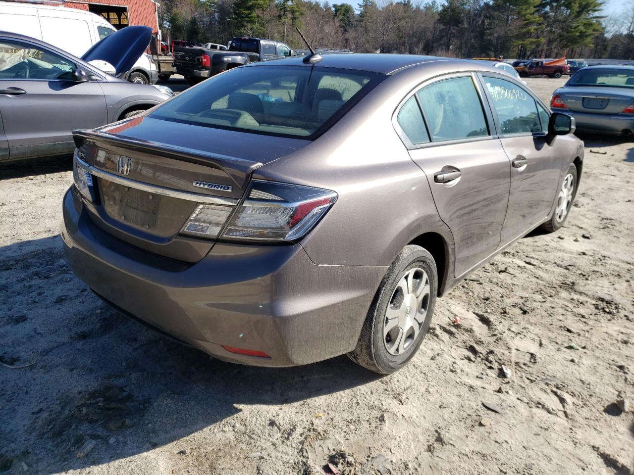 Photo 4 from auction – 2014 HONDA CIVIC HYBR with VIN 19XFB4F21EE200503