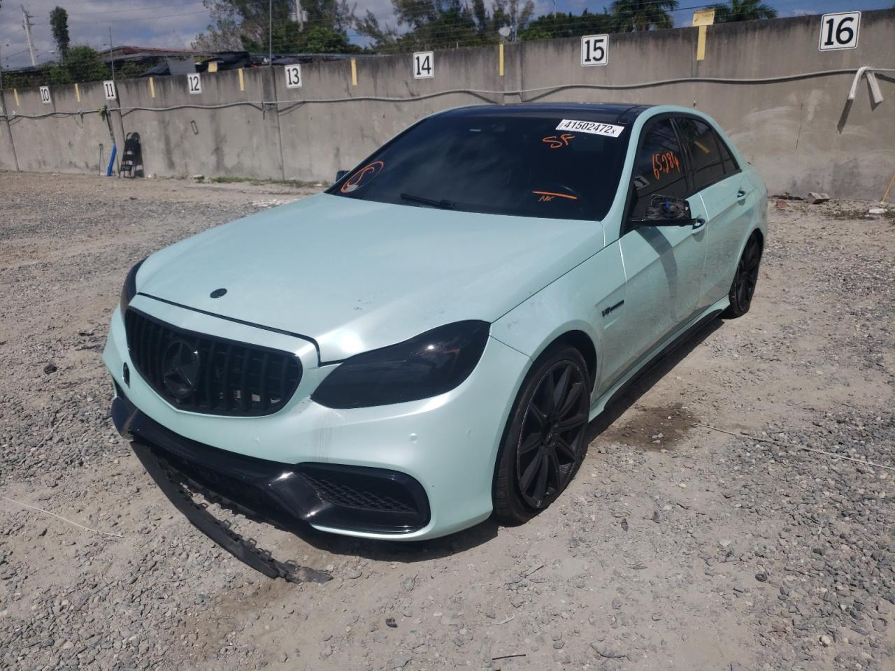 Photo 2 from auction – 2014 MERCEDES-BENZ E 63 AMG-S with VIN WDDHF7GB2EA898142