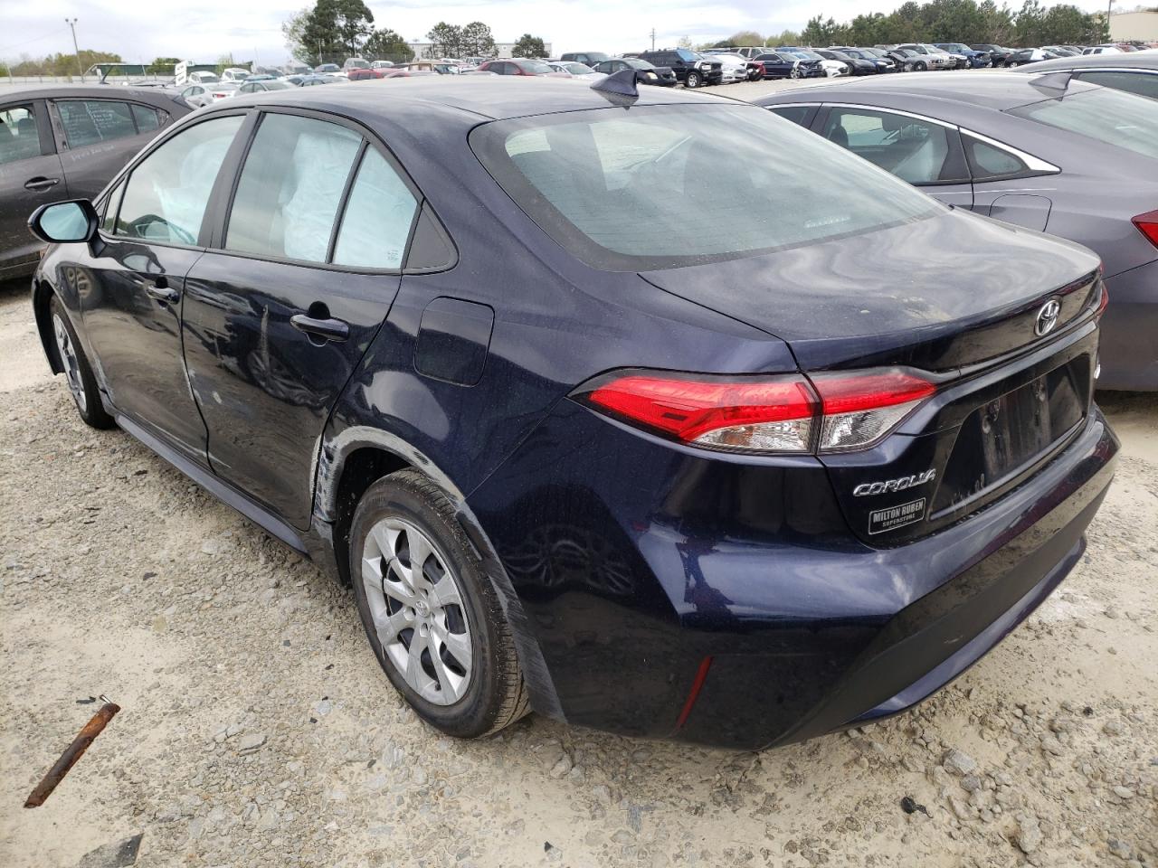 Photo 3 from auction – 2021 TOYOTA COROLLA LE with VIN 5YFEPMAE6MP160060