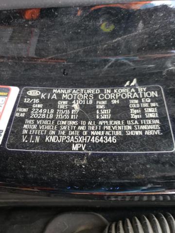 Photo 10 from auction – 2017 KIA SOUL + with VIN KNDJP3A5XH7464346