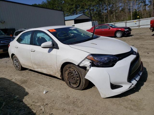 TOYOTA COROLLA L 2019 with VIN 2T1BURHE2KC187817 - Photo from auction