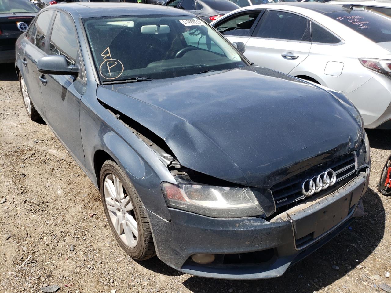 AUDI A4 PREMIUM 2010 with VIN WAUBFAFL7AN037062 - Photo from auction