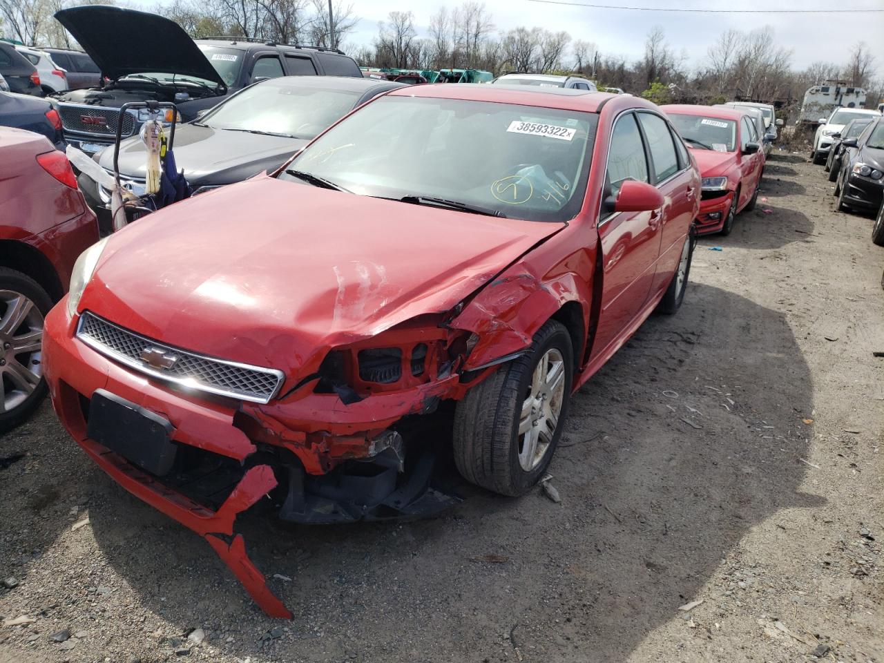 Photo 9 from auction – 2012 CHEVROLET IMPALA LT with VIN 2G1WG5E35C1159362
