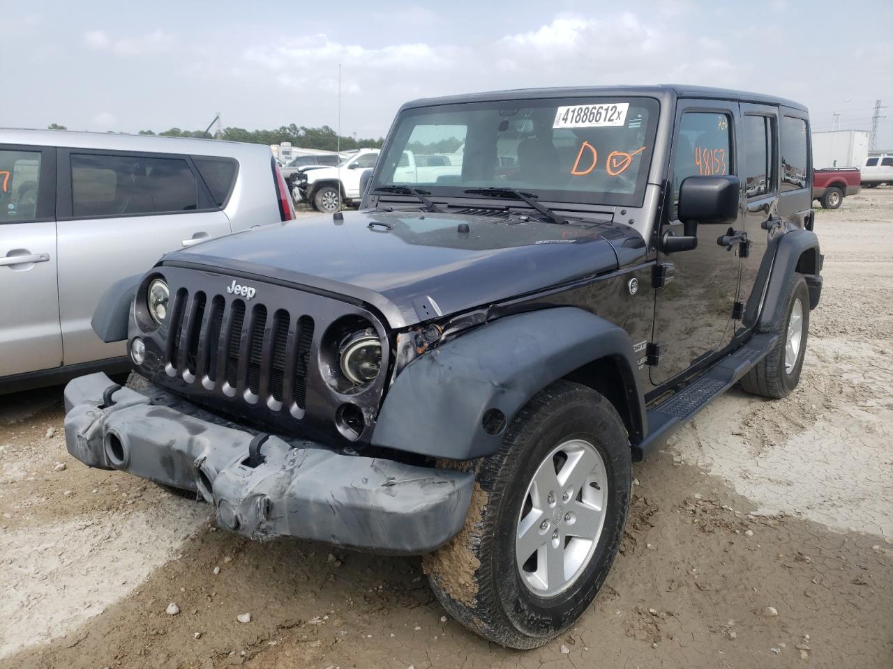 Photo 2 from auction – 2017 JEEP WRANGLER U with VIN 1C4BJWDG6HL562723