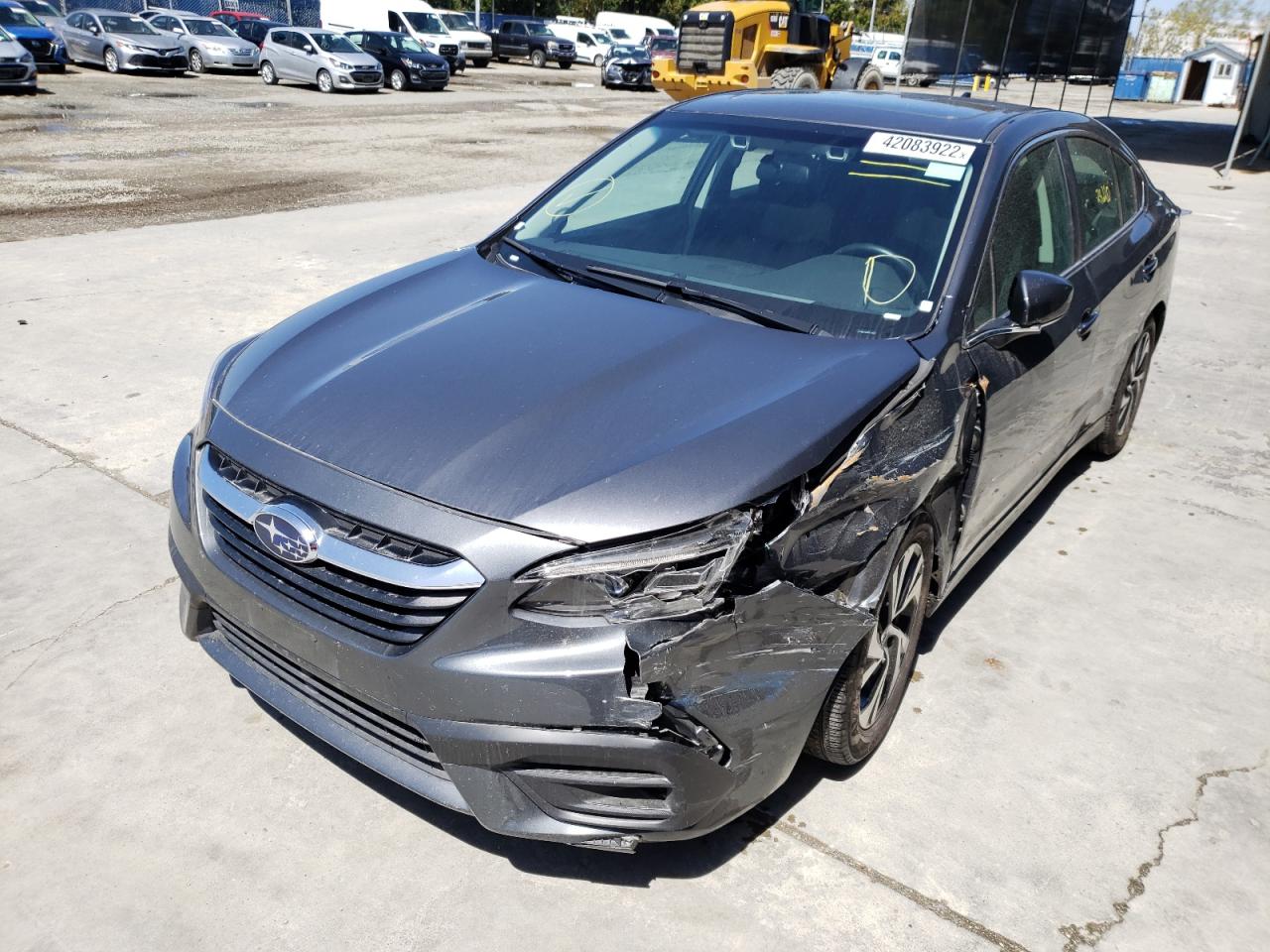 Photo 2 from auction – 2021 SUBARU LEGACY PRE with VIN 4S3BWAF60M3019676