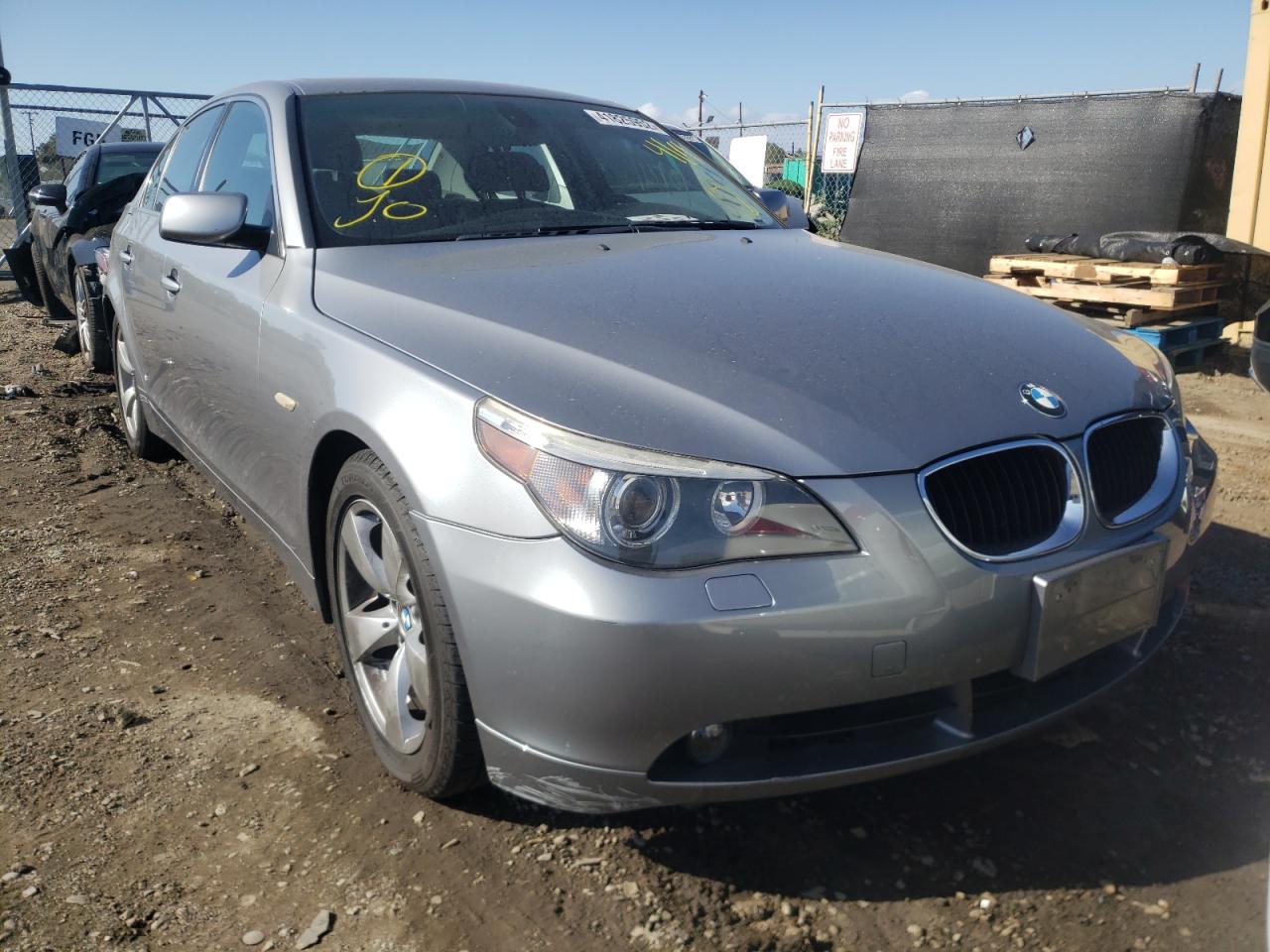 BMW 530 I 2004 with VIN WBANA735X4B805904 - Photo from auction