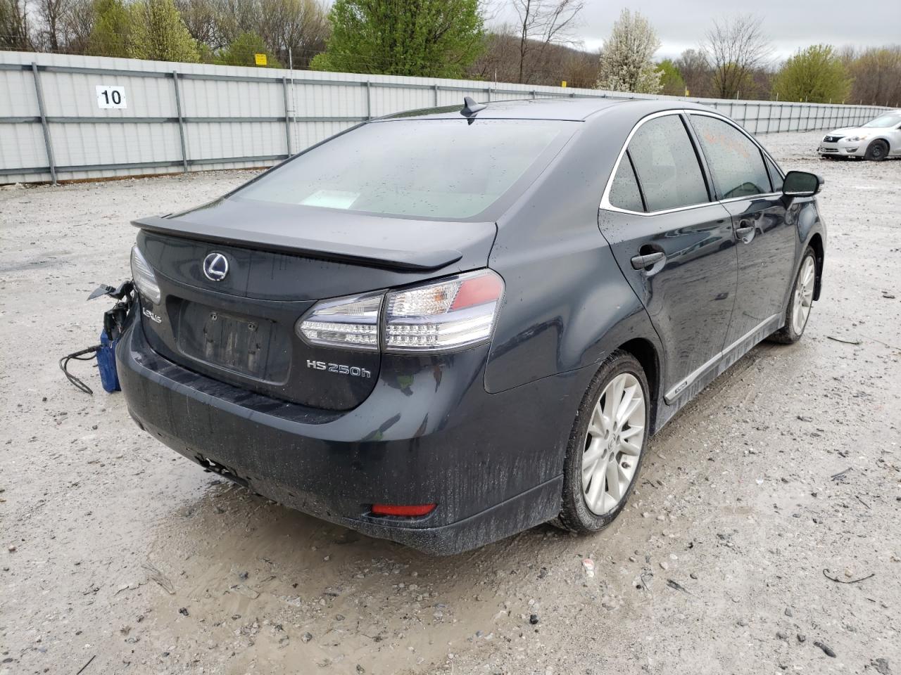 Photo 4 from auction – 2010 LEXUS HS 250H with VIN JTHBB1BA2A2005994