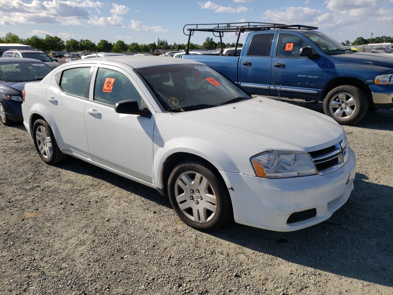 DODGE AVENGER EX 2011 with VIN 1B3BD4FB9BN626134 - Photo from auction