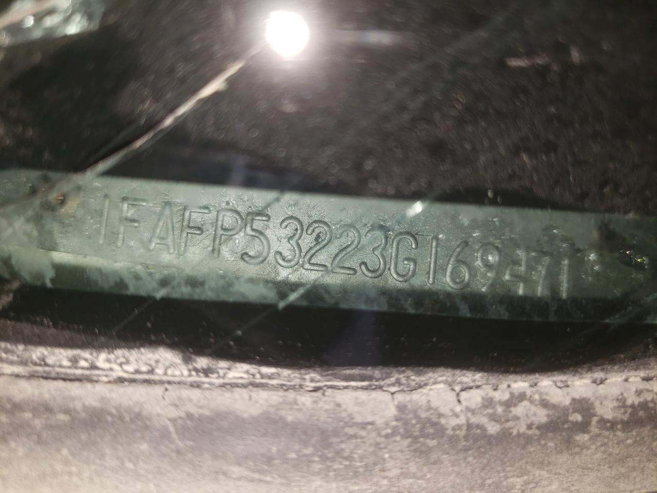 Photo 10 from auction – 2003 FORD TAURUS SE with VIN 1FAFP53223G169471