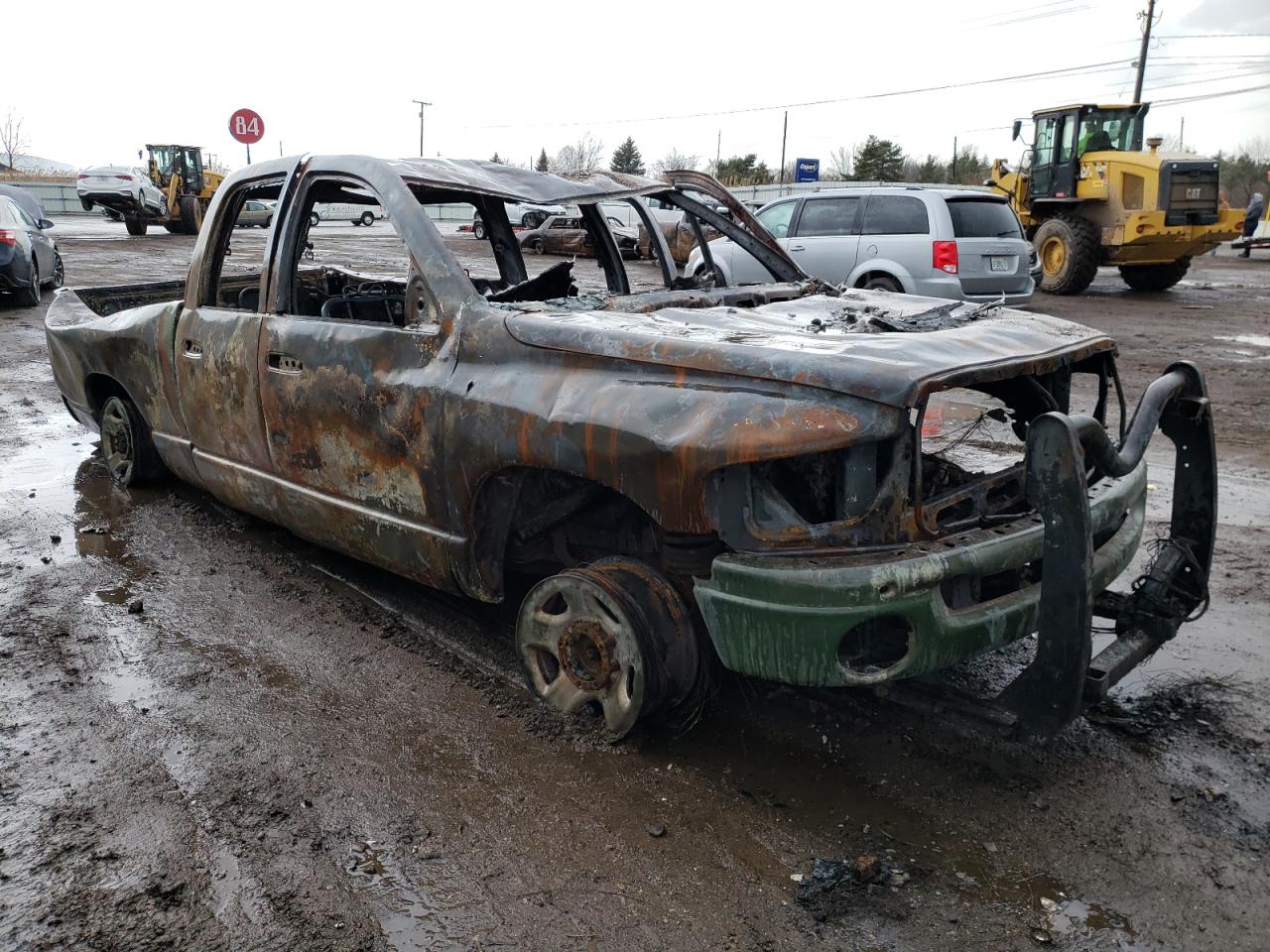 DODGE RAM 2500 S 2004 with VIN 3D7KU28D24G151137 - Photo from auction